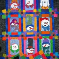 Sassy Snowman Quilt Sassy Snowman Quilt