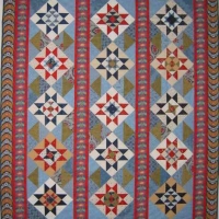 Stars and Floral Border