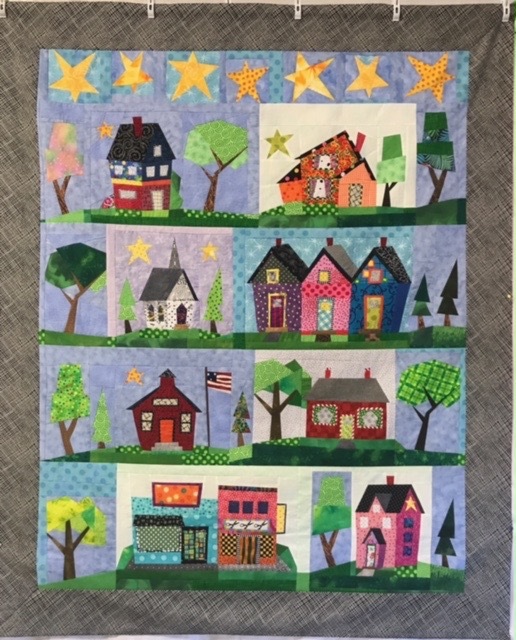 March Quilting Class – My Kinda Town | The Quilters Gallery - The ...